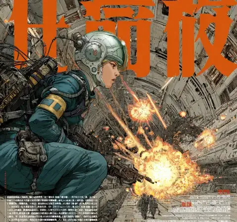 悬疑暗线题材的里番漫画画面，以昏暗色调与神秘人物营造紧张氛围